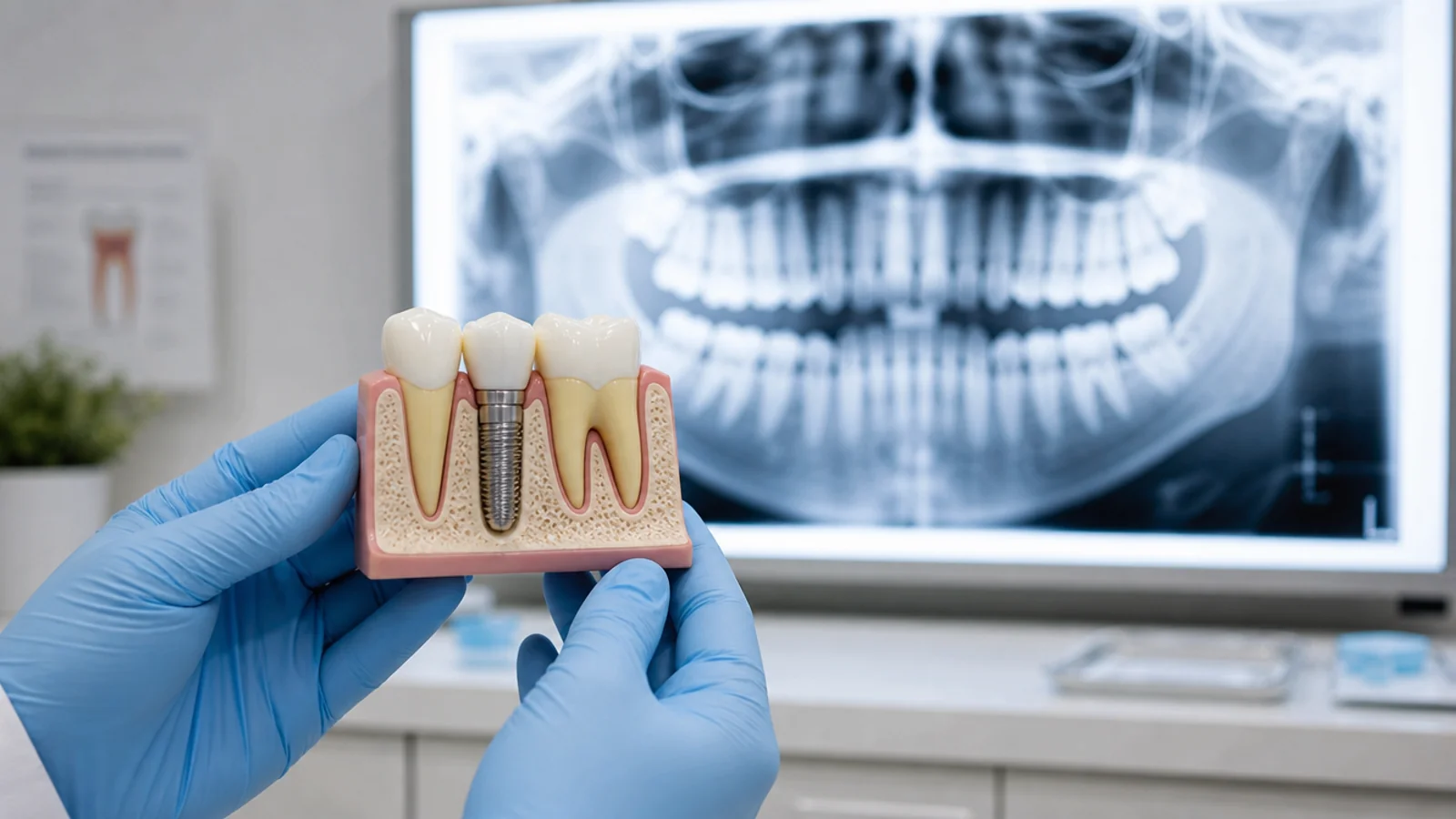¿Cómo saber si un implante dental está mal puesto? Causas, síntomas y solución