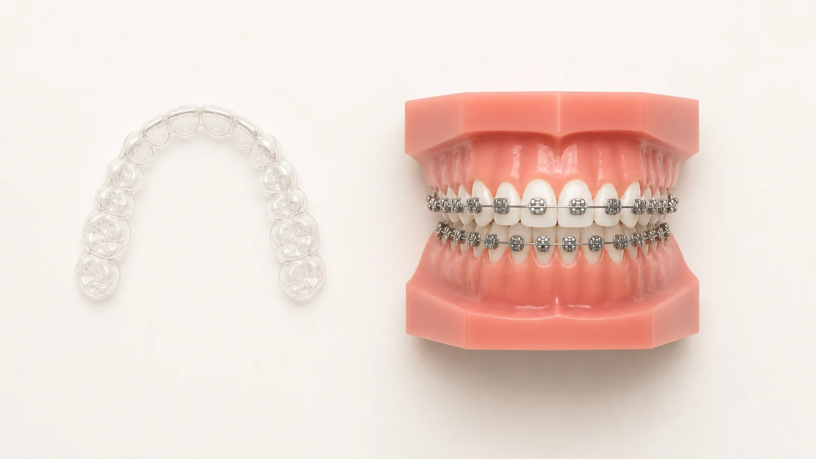 ¿Ortodoncia invisible o brackets? Guía para decidir
